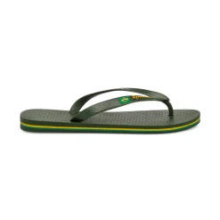 Ciabatte infradito verde scuro da Unisex con bandiera Ipanema Brazil