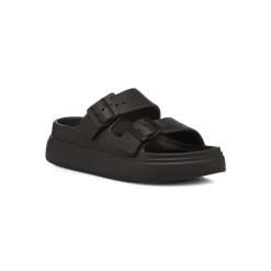 Ciabatte nere da Donna con suola platform Lora Ferres On The Beach