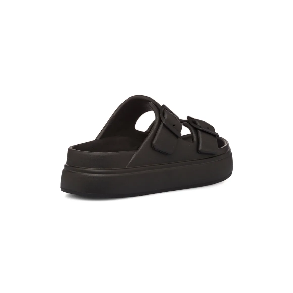 Ciabatte nere da Donna con suola platform Lora Ferres On The Beach