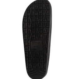 Ciabatte nere da Uomo con sottopiede in pelle e fibbie Carrera Jeans