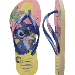 Ciabatte Rosa da Bambina con stampa Lilo & Stich Havaianas