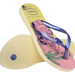 Ciabatte Rosa da Bambina con stampa Lilo & Stich Havaianas