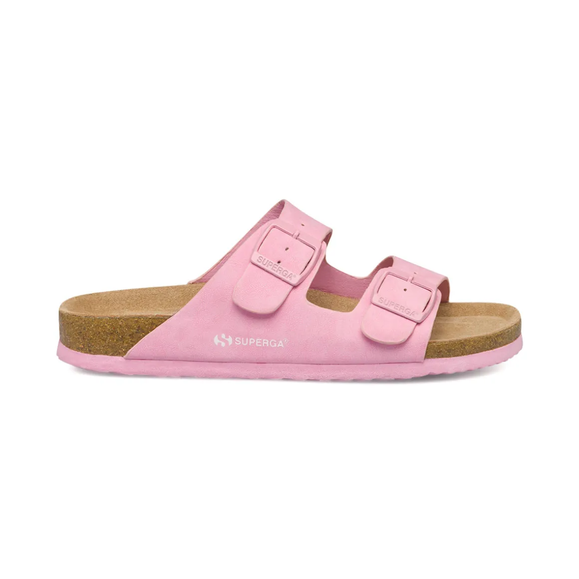 Ciabatte Rosa da Donna con fibbie Superga