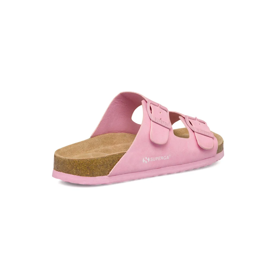 Ciabatte Rosa da Donna con fibbie Superga