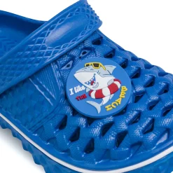 Ciabatte Sabot blu da Bambino con decorazione squalo Chicco