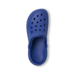 Ciabatte sabot blu da Donna con cinturino mobile De Fonseca