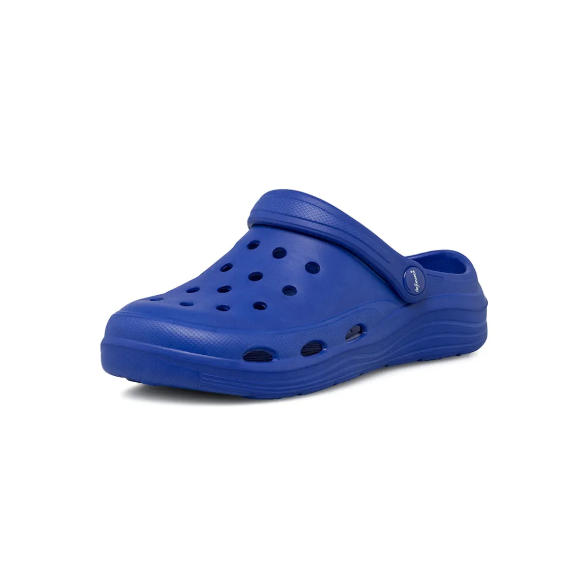 Ciabatte sabot blu da Donna con cinturino mobile De Fonseca