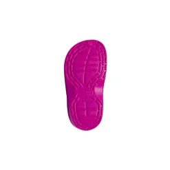 Ciabatte sabot fucsia da Bambina con patch e fori Unicorno