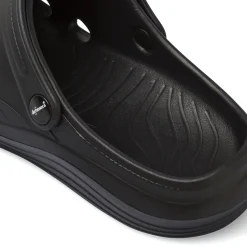 Ciabatte sabot nere da Uomo con cinturino mobile De Fonseca
