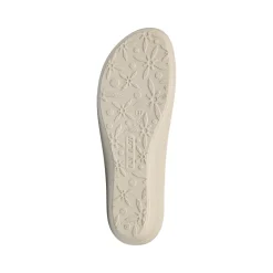 Ciabatte sanitarie azzurre da donna con sottopiede in pelle Fly Flot