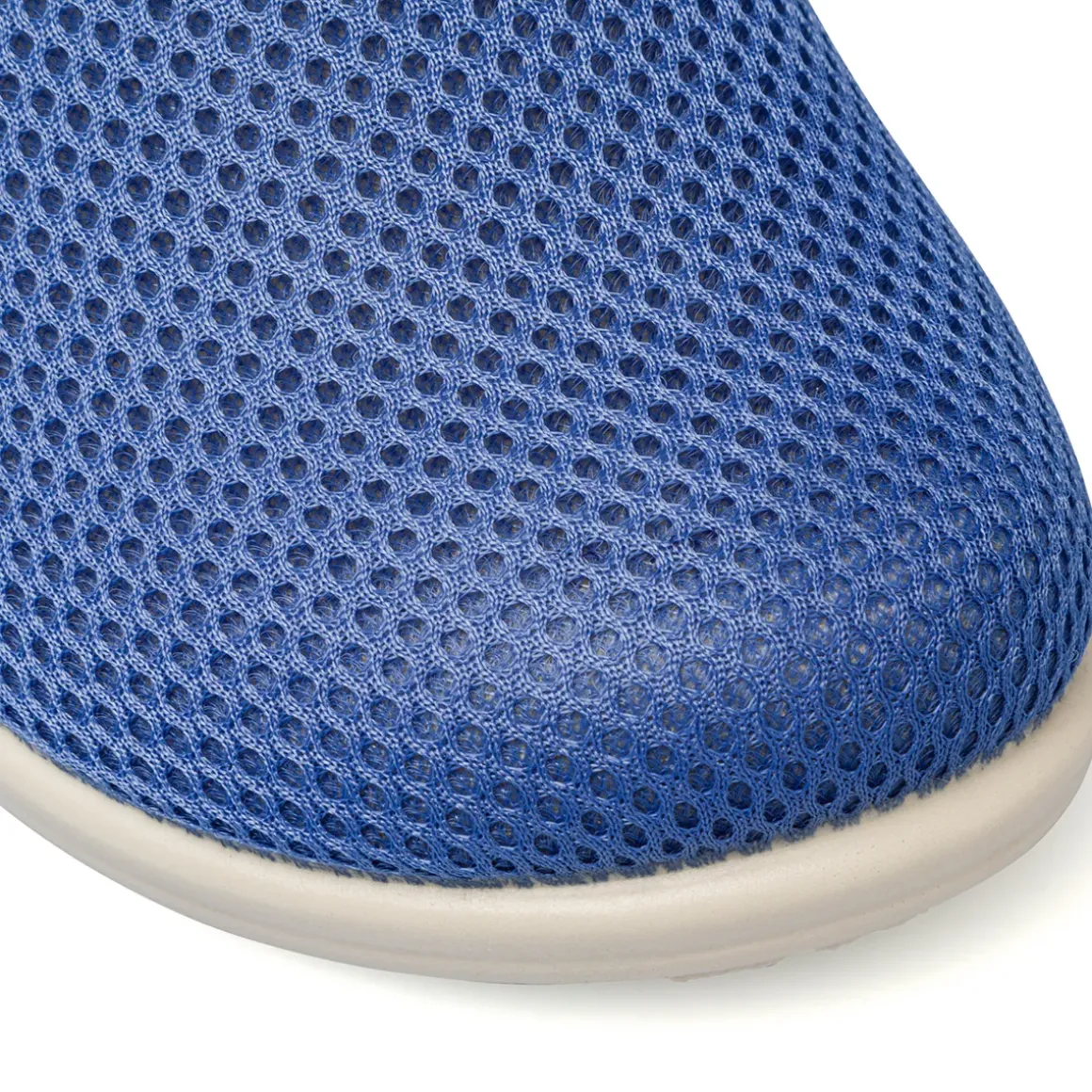 Ciabatte sanitarie azzurre da donna con sottopiede in pelle Fly Flot