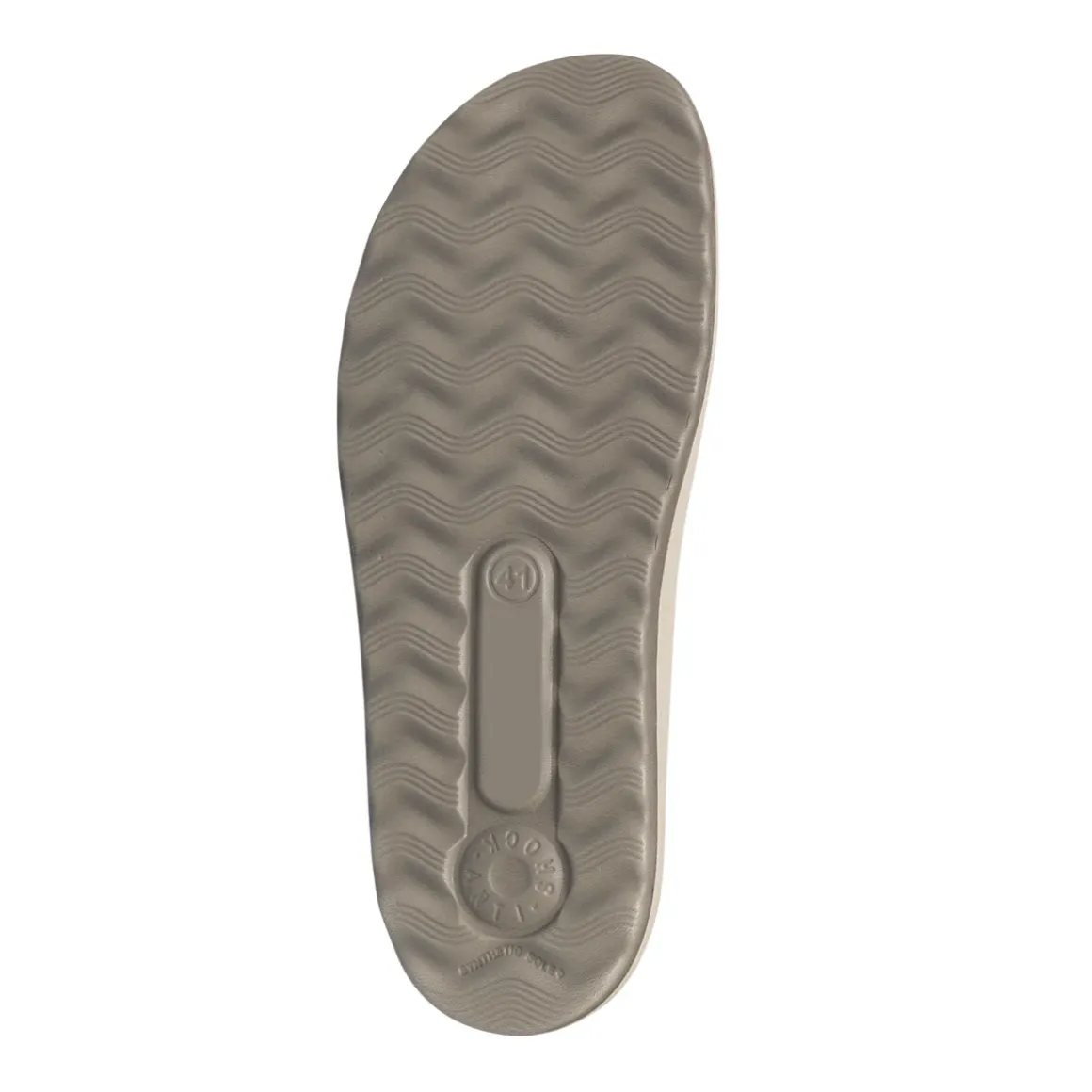 Ciabatte sanitarie beige da uomo con sottopiede anatomico Fly Flot