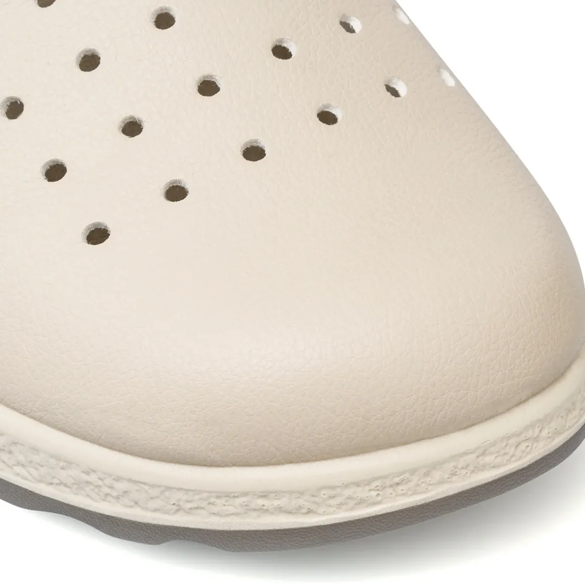 Ciabatte sanitarie beige da uomo con sottopiede anatomico Fly Flot