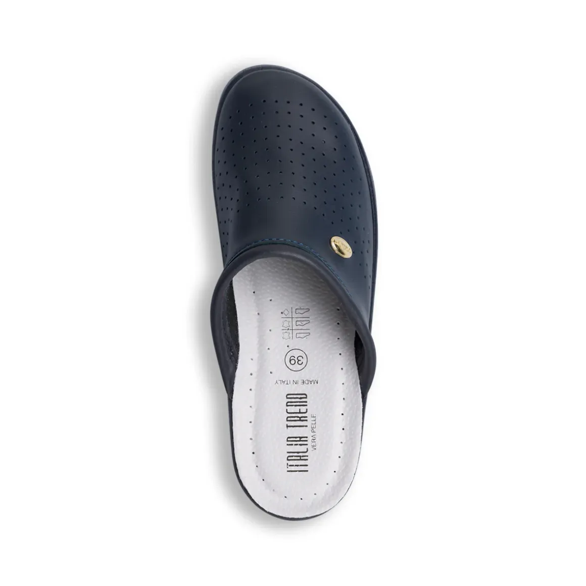 Ciabatte sanitarie blu da donna Italia Trend
