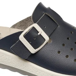 Ciabatte sanitarie blu da donna con sottopiede anti-shock Fly Flot