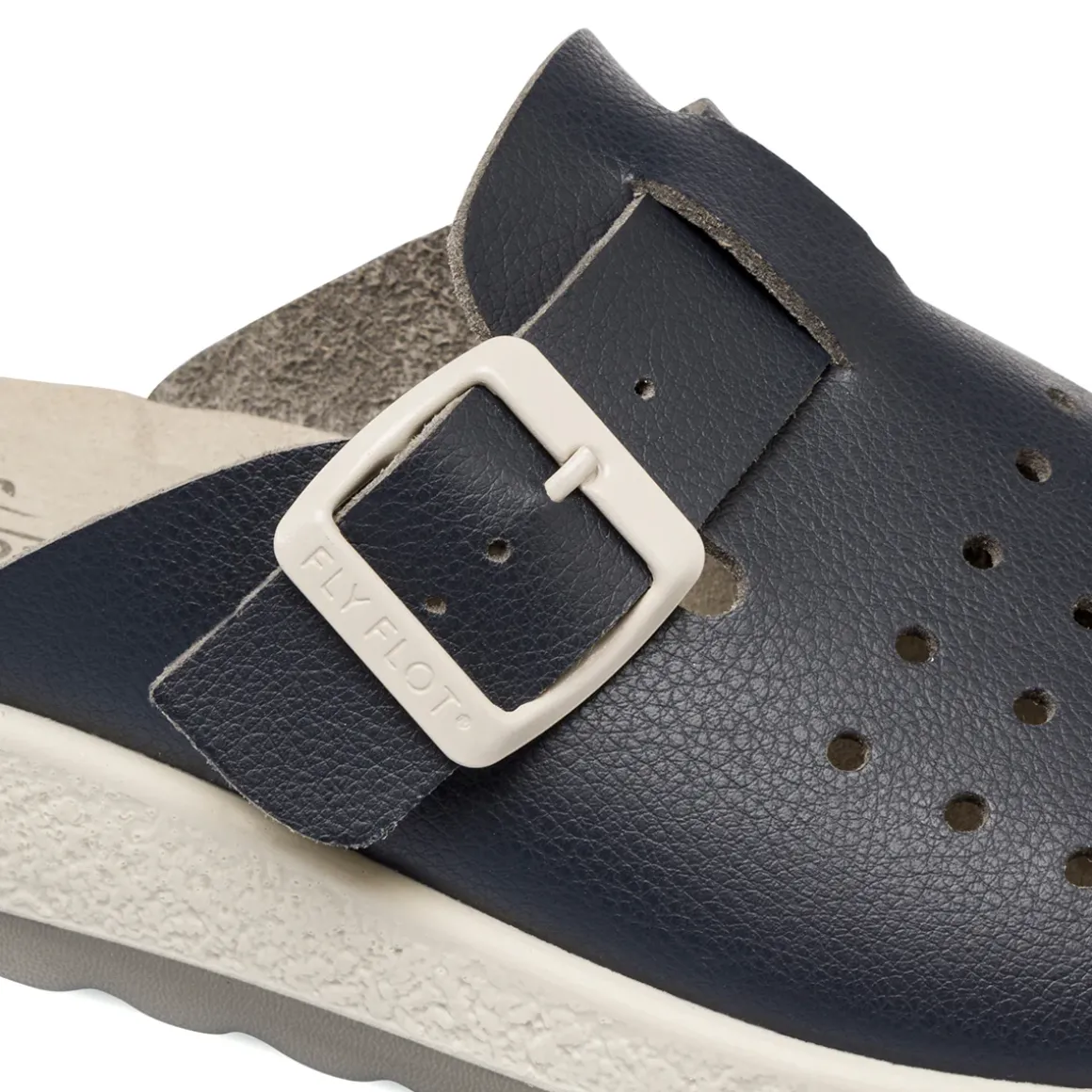Ciabatte sanitarie blu da donna con sottopiede anti-shock Fly Flot