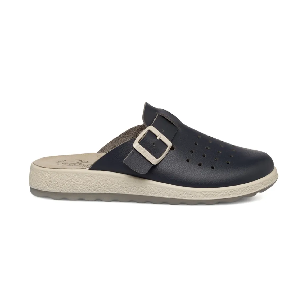 Ciabatte sanitarie blu da donna con sottopiede anti-shock Fly Flot
