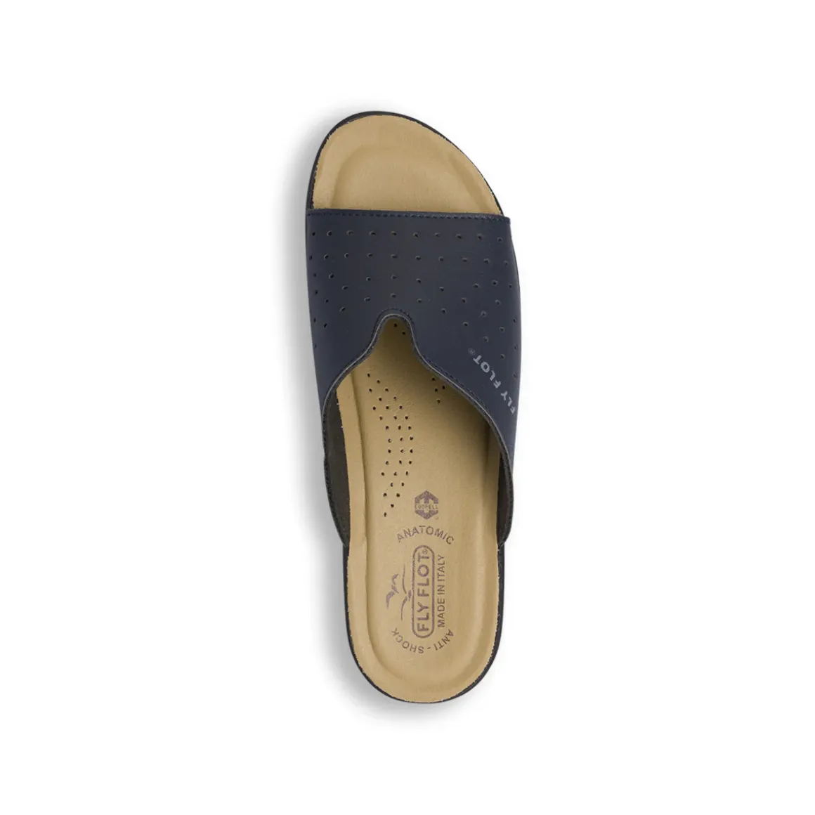 Ciabatte sanitarie blu da Donnacon sottopiede anatomico Fly Flot