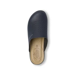 Ciabatte sanitarie blu da Donna anatomiche con zeppa Fly Flot