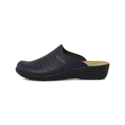 Ciabatte sanitarie blu da Donna anatomiche con zeppa Fly Flot