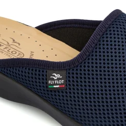 Ciabatte sanitarie blu da uomo con sottopiede anatomico Fly Flot