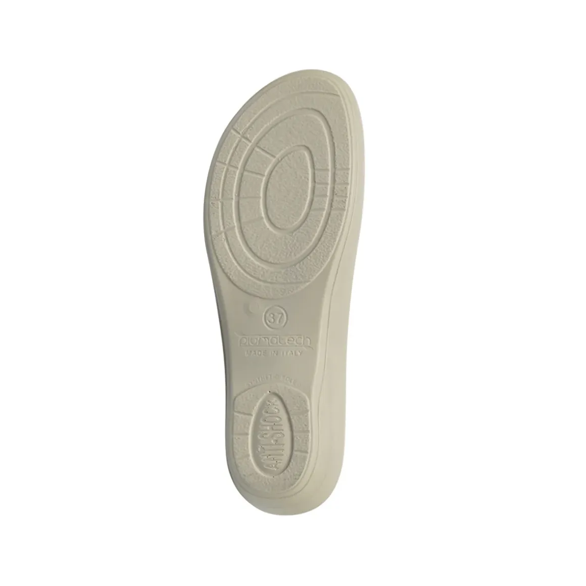 Ciabatte sanitarie da Donna bianche con fantasia floreale Fly Flot