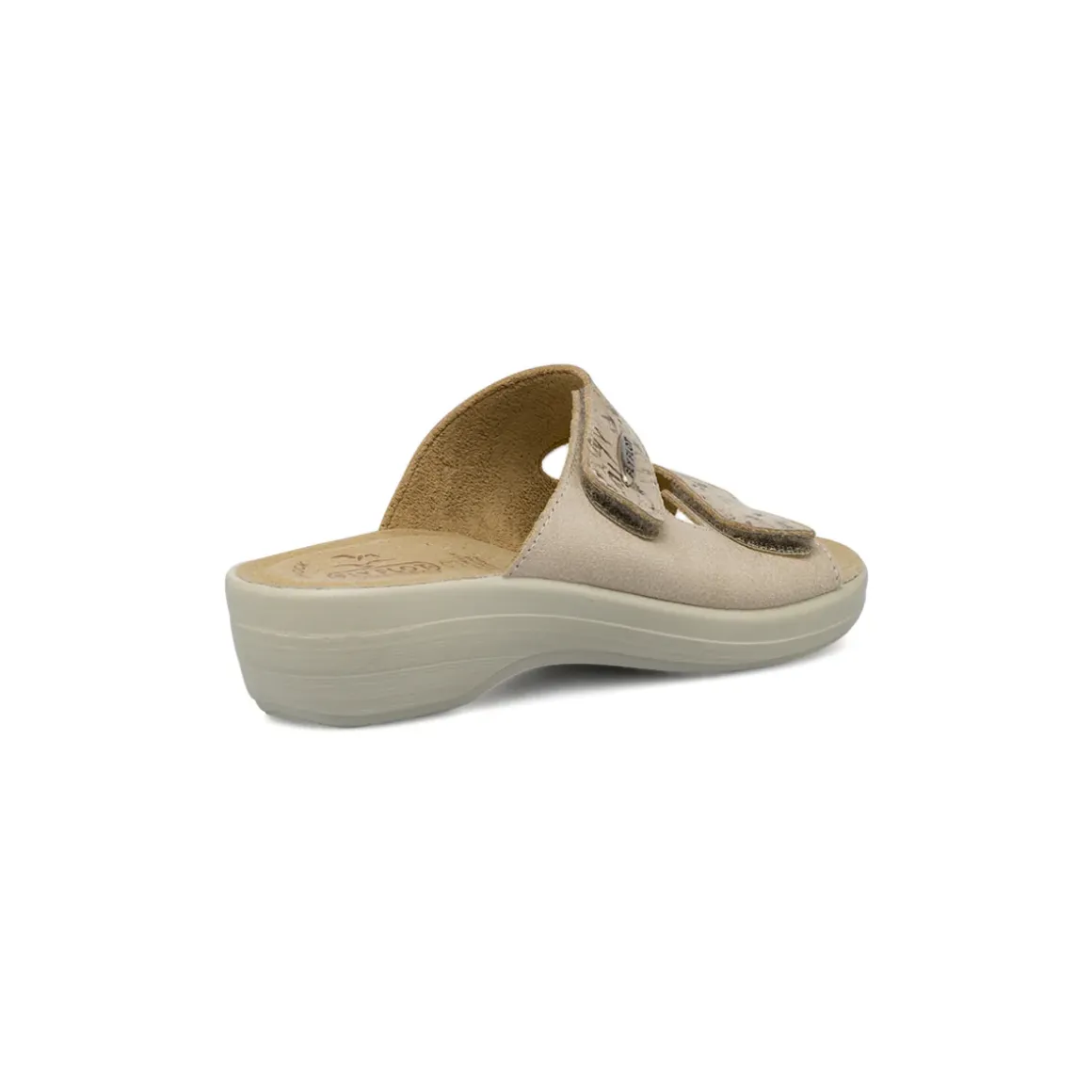 Ciabatte sanitarie da Donna con soletta anti shock in pelle Fly Flot