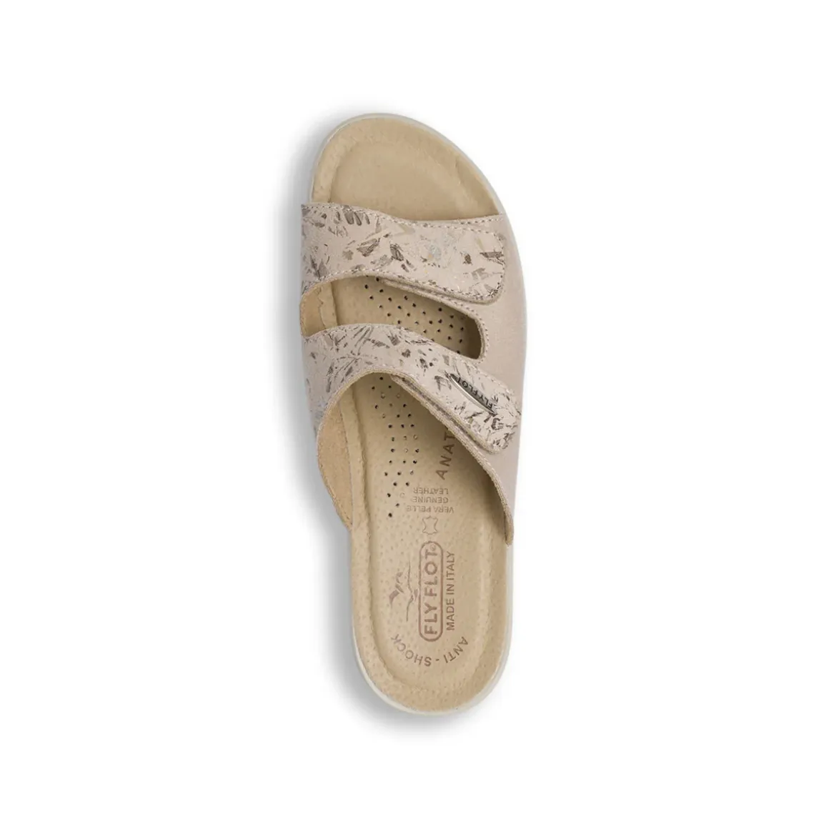 Ciabatte sanitarie da Donna con soletta anti shock in pelle Fly Flot
