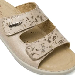 Ciabatte sanitarie da Donna con soletta anti shock in pelle Fly Flot