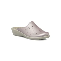 Ciabatte sanitarie da Donna rosa metallizzato traforate Fly Flot