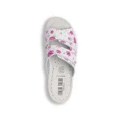 Ciabatte sanitarie Donna con soletta in Pelle e strappo Italia Trend