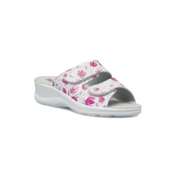 Ciabatte sanitarie Donna con soletta in Pelle e strappo Italia Trend