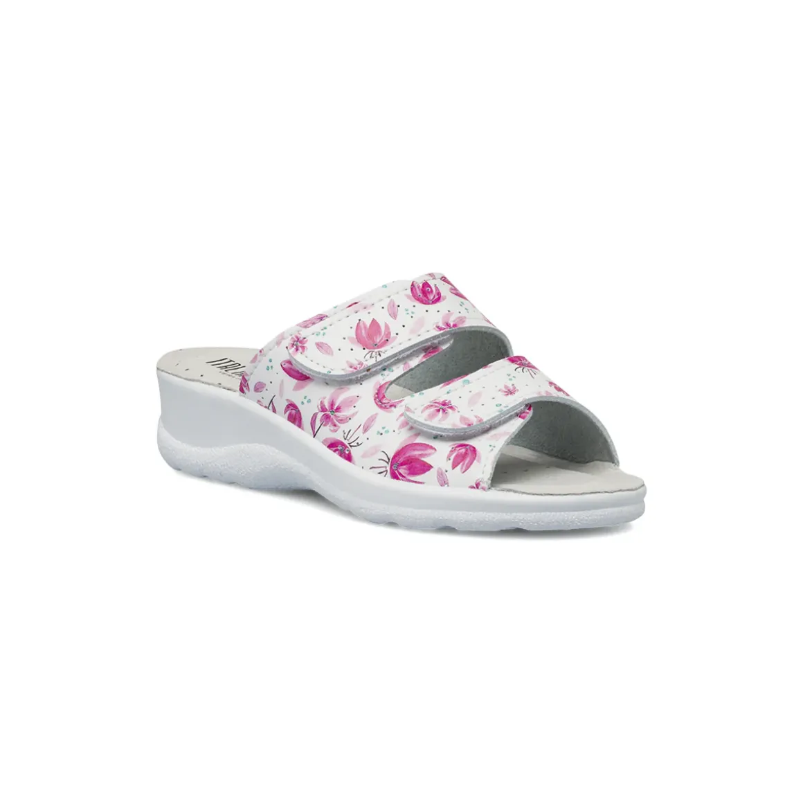 Ciabatte sanitarie Donna con soletta in Pelle e strappo Italia Trend