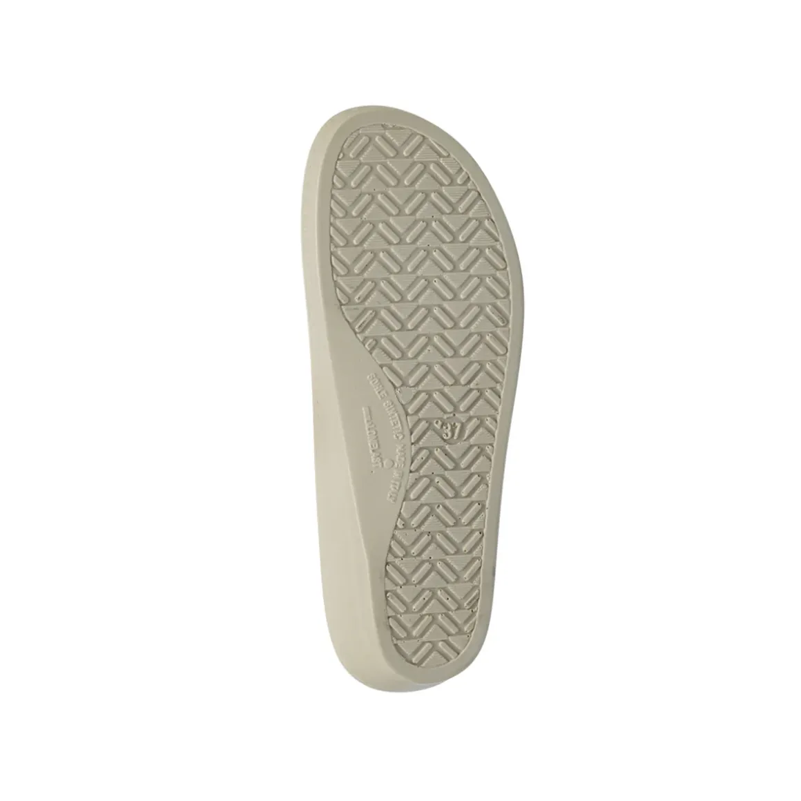 Ciabatte sanitarie taupe da Donna in pelle con zeppa Fly Flot