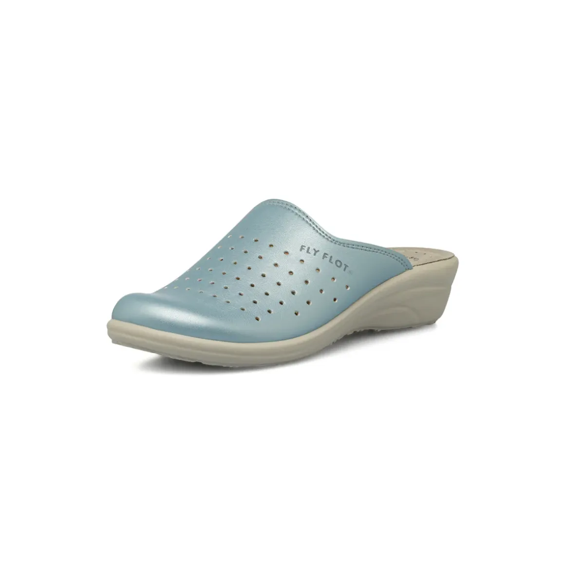 Ciabatte sanitarie traforate da Donna azzurro Fly Flot