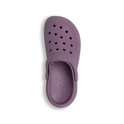 Ciabatte tipo sabot viola da Donna con cinturino mobile De Fonseca