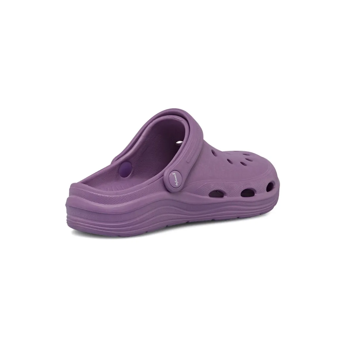 Ciabatte tipo sabot viola da Donna con cinturino mobile De Fonseca
