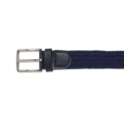 Cintura blu da Uomo intrecciata ed elastica Carrera Jeans