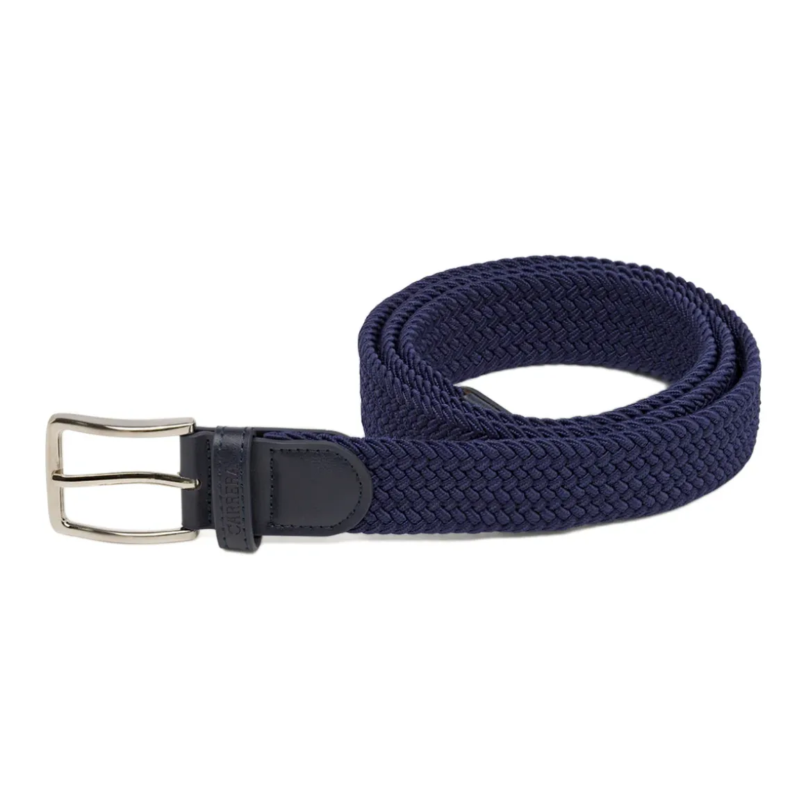 Cintura blu da Uomo intrecciata ed elastica Carrera Jeans