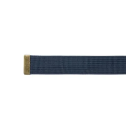 Cintura Blu Uomo in tessuto con fibbia metallica logo Carrera Jeans