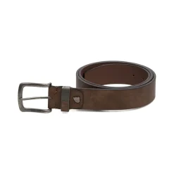 Cintura casual marrone da Uomo con fibbia scura Americanino