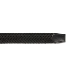 Cintura elastica nera da Uomo effetto intrecciato Armata di Mare