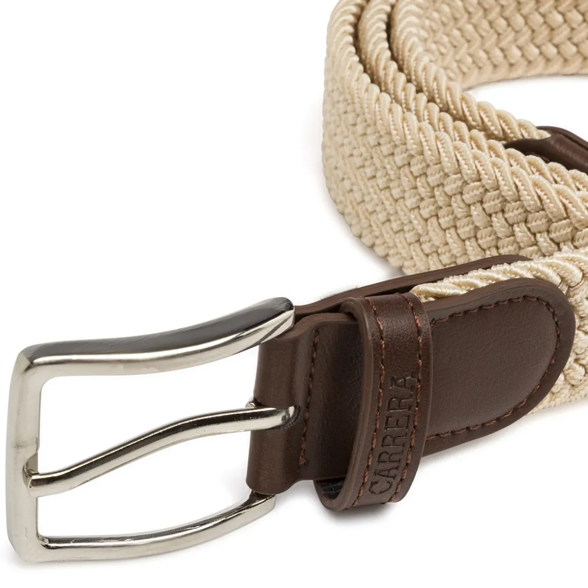 Cintura in Tessuto intrecciato da Uomo khaki Carrera Jeans