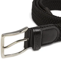 Cintura intrecciata da Uomo nera in tessuto elastico Carrera Jeans