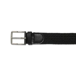 Cintura intrecciata da Uomo nera in tessuto elastico Carrera Jeans