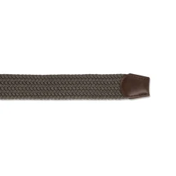 Cintura intrecciata Taupe da Uomo in tessuto elastico Carrera Jeans