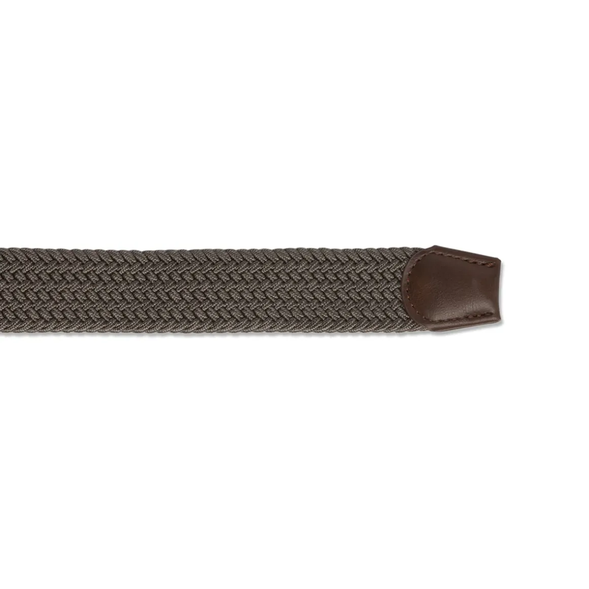 Cintura intrecciata Taupe da Uomo in tessuto elastico Carrera Jeans