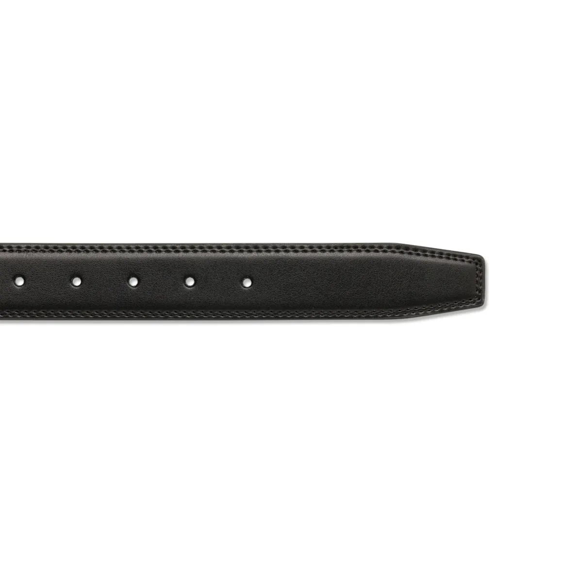 Cintura nera da Uomo in pelle con fibbia in metallo Carrera Jeans