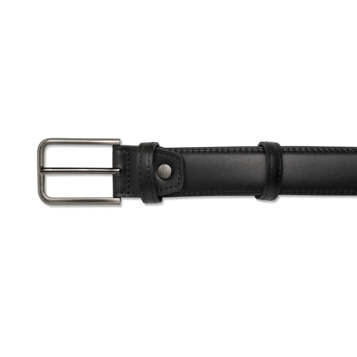 Cintura nera da Uomo in pelle con fibbia metallica Carrera Jeans