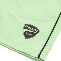Costume da bagno Bambino e Ragazzo Verde con elastico in vita e logo frontale Ducati Corse
